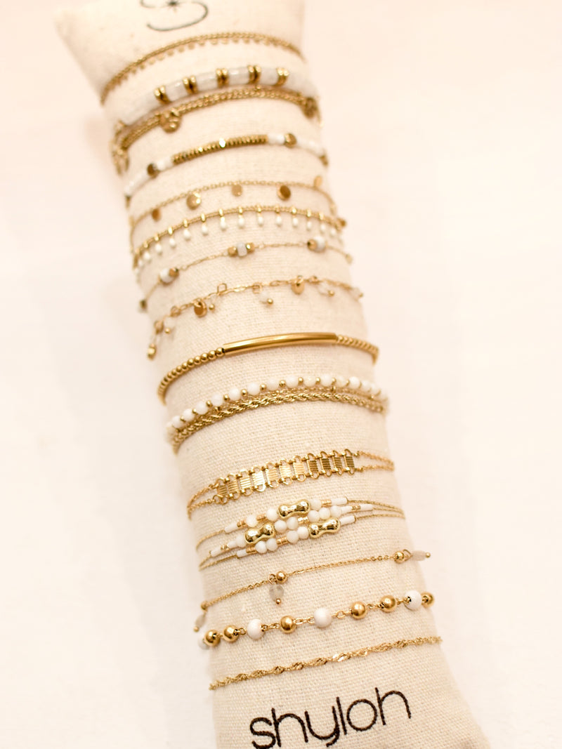 Pack Bracelets blancs