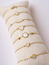 Pack de 7 Bracelets nacre