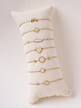 Pack de 7 Bracelets nacre
