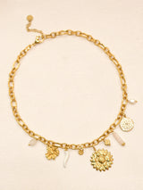 Collier Charms blanc